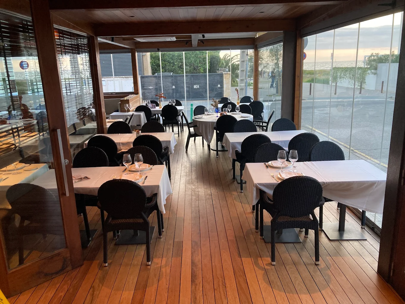 Sala principal del restaurante La Toja