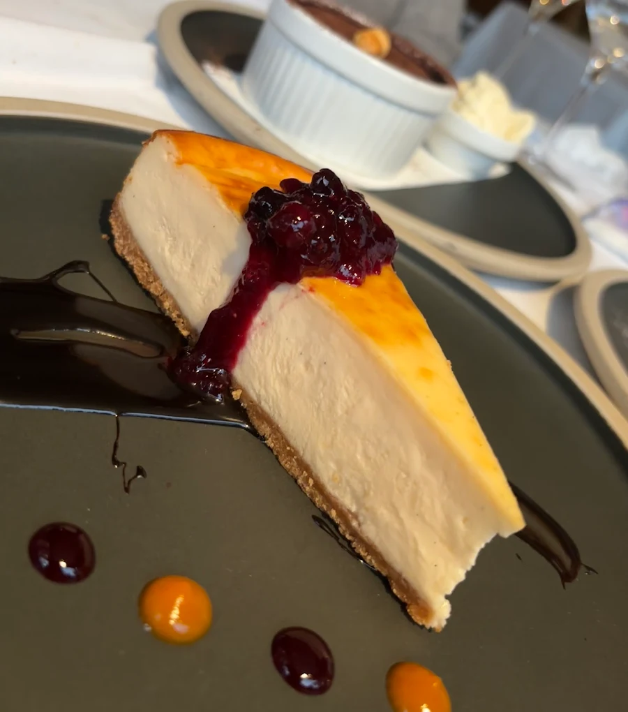 Tarta de queso de La Toja