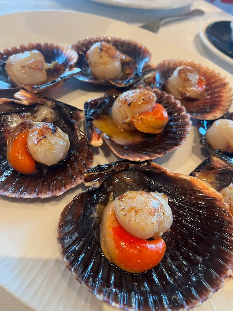 Vieiras a la plancha